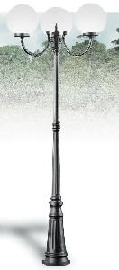 NOBILE ITALIA - NOB5013/11/X/NE LAMPIONE 3 LUCI SF.ARTISTICA C/PROLUN NE