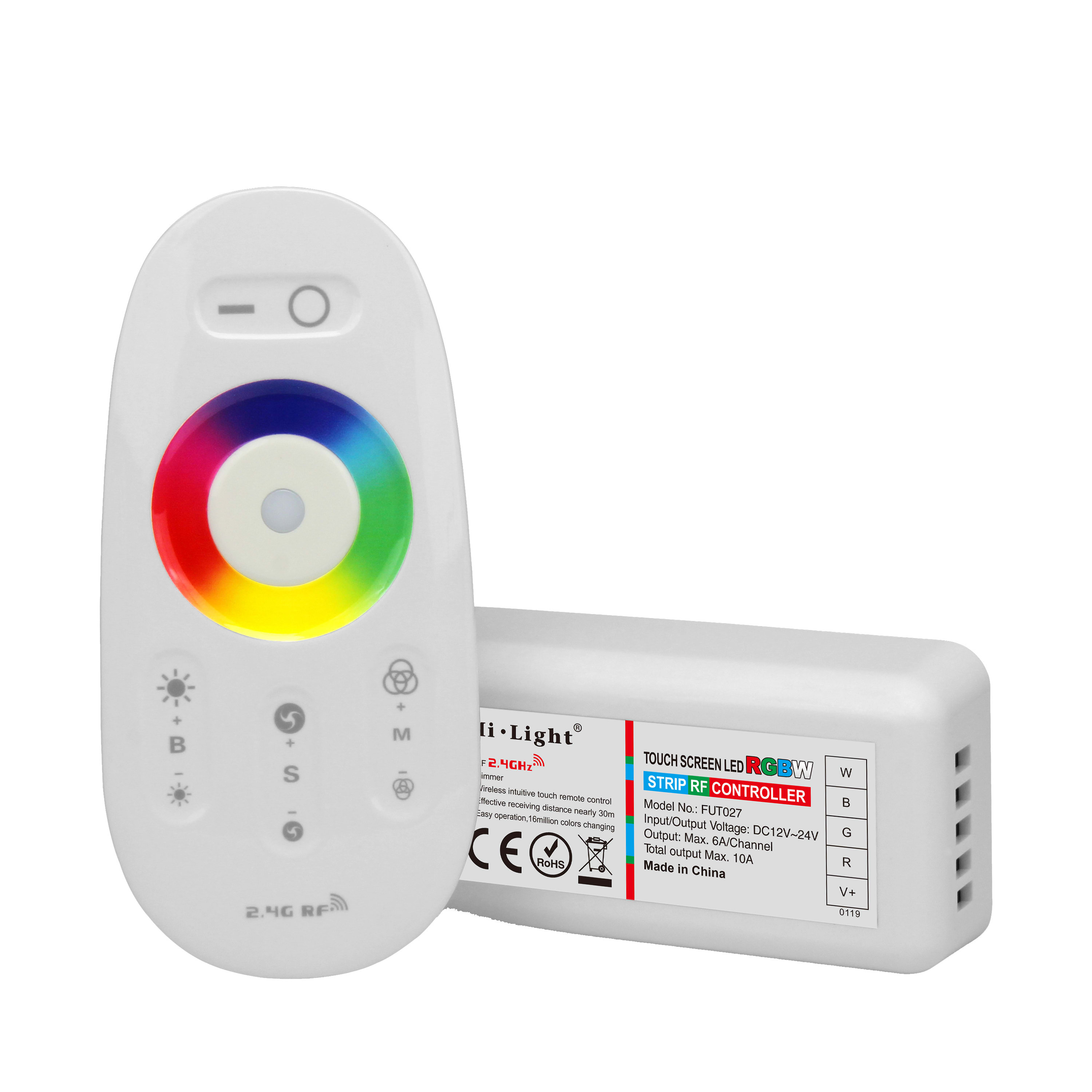 NOBILE ITALIA NOB5930/RGBW CENTRALINA RGBW CON TELECOMANDO TOUCH