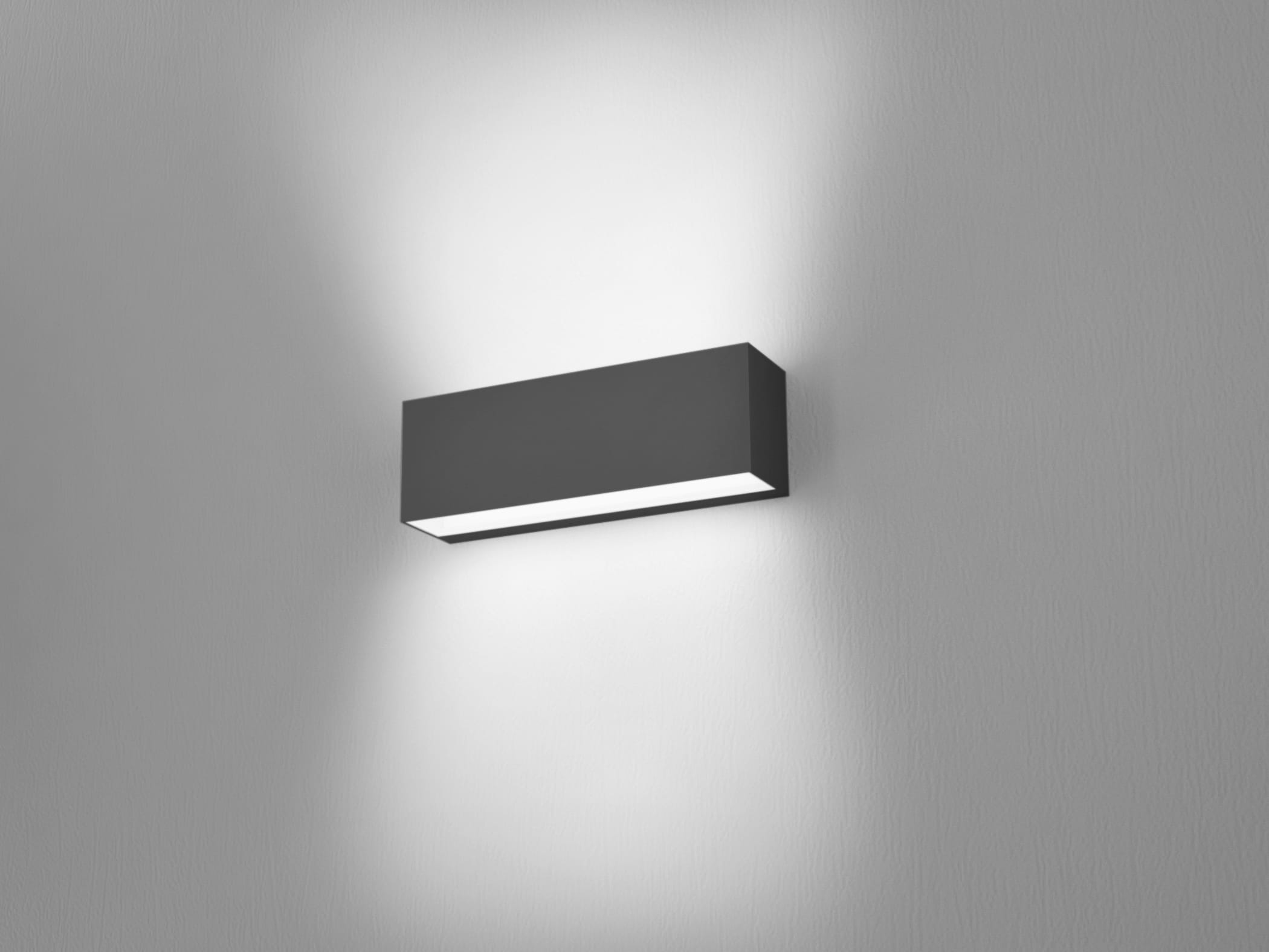 NOBILE ITALIA NOBBA30/2A/3K/A APPLIQUE BIEM. 2X25W 3K 80/60 IP65 230V