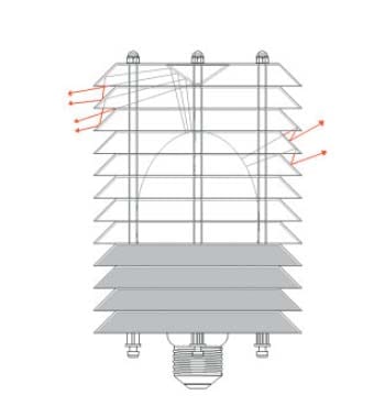 NOBILE ITALIA - NOBFR/PARK/SP. FRANGILUCE DODICI LAMELLE ALLUMINIO