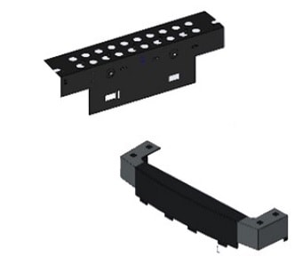 NOTIFIER ITALIA SR NOTAM-82-TOP MET.HUNG PLASTIC TOP-PACK FOR AM-8200