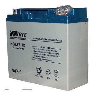 NOTIFIER ITALIA SR NOTBAT-02 BATTERIA 12V 17AH
