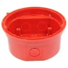 NOTIFIER ITALIA SR - NOTBRR SIRENA INDIR BASE DA MURO PROFONDA ROSSA