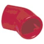 NOTIFIER ITALIA SR NOTFAA-E25-45R CURVA A 45? IN ABS DI COLORE ROSSO 21MM