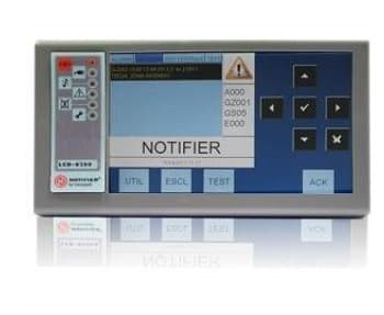 NOTIFIER ITALIA SR NOTLCD-8200 TOUCH 7LCD COLOR REPEATER X AM-8200