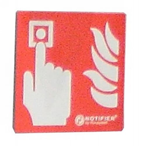 NOTIFIER ITALIA SR NOTMCP-METAL CARTELLO IND. METAL PER PULSANTI