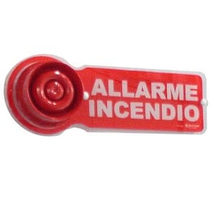 NOTIFIER ITALIA SR NOTPLEX-VAD CARTELLO INDICATORE 5 PZ.