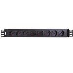 NOTIFIER ITALIA SR NOTPM8220 CANALA RACK 8 PRESE SHUKO