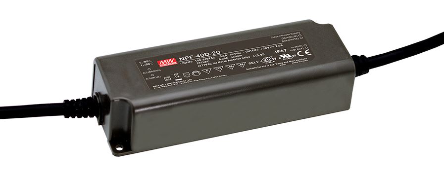 DIGIMAX SRL - DIXNPF-40D-12 DRIVER LED 12V 40W IP67 DIM 1-10V 90-305