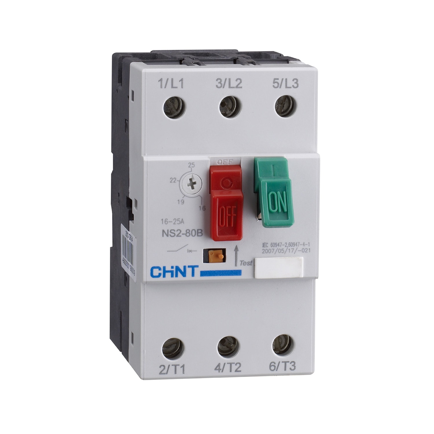 CHINT ITALIA INVESTM - CHT495087 NS2-80B/2B - SALVAMOTORE M/T 3P 25...4