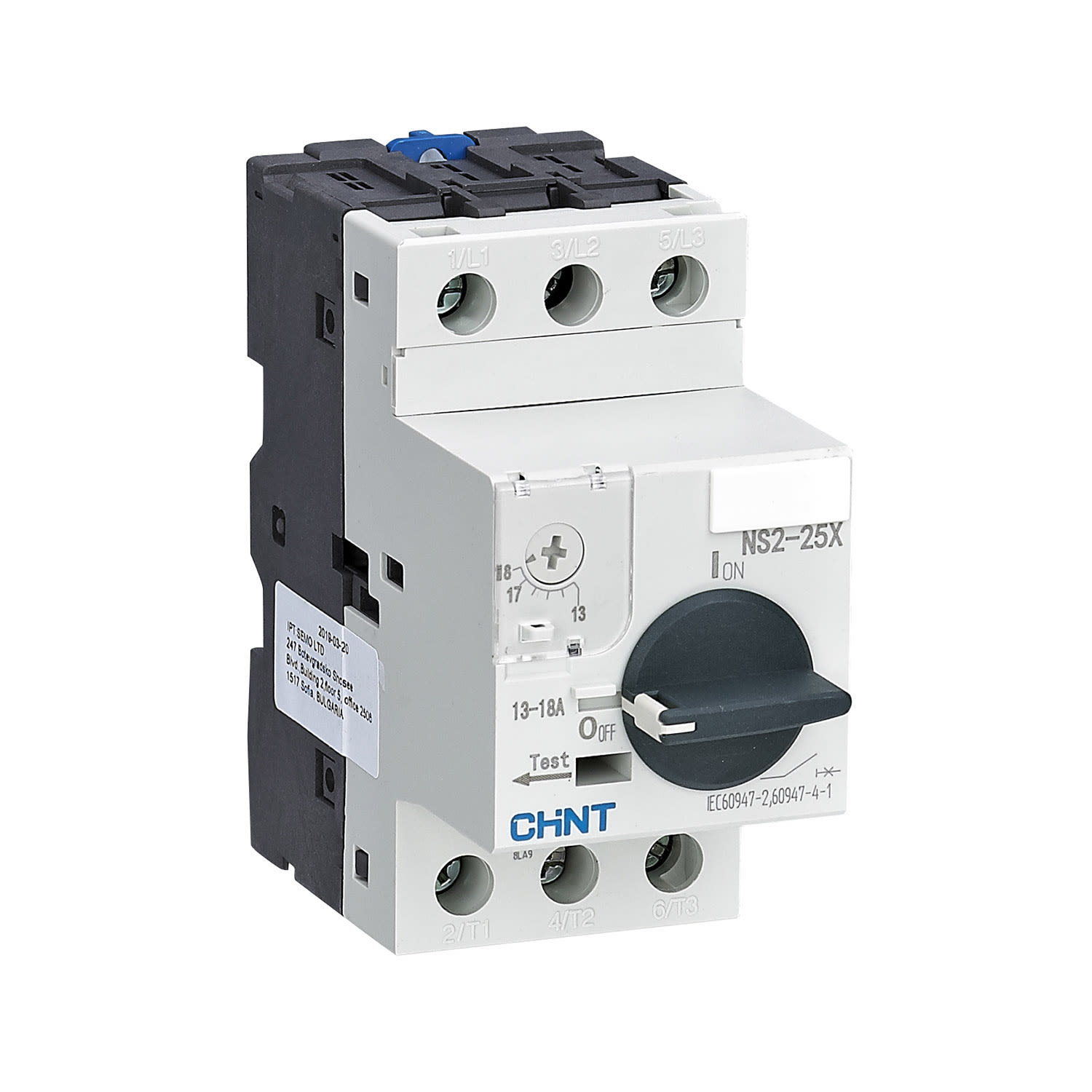 CHINT ITALIA INVESTM - CHT495188 NS2-25X/2B - SALVAMOTORE ROT MT 3P 17.