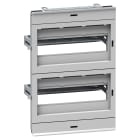 SCHNEIDER ELECTRIC - SNRNSYDLA24G Telaio modulare per PanelSeT 400x300 2x12M RAL 7035