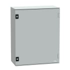 SCHNEIDER ELECTRIC - SNRNSYPLM54G Cassetta in poliestere montata a parete, PanelSeT PLM, porta piena, 530x430x200mm, IP66, IK10, RAL 7035