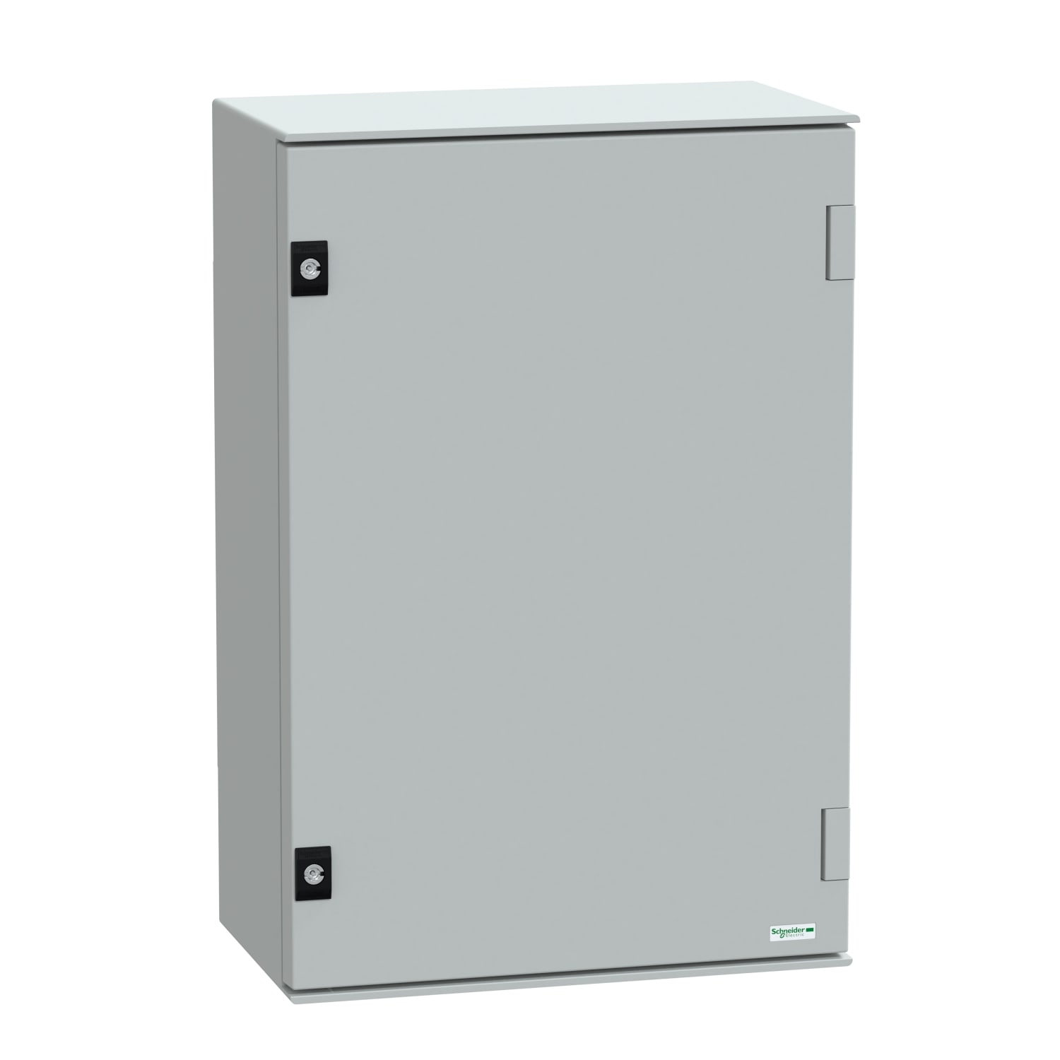 SCHNEIDER ELECTRIC - SNRNSYPLM64G Cassetta in poliestere montata a parete, PanelSeT PLM, porta piena, 647x436x250mm, IP66, IK10, RAL 7035