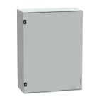 SCHNEIDER ELECTRIC - SNRNSYPLM86G Cassetta in poliestere montata a parete, PanelSeT PLM, porta piena, 847x636x300mm, IP66, IK10, RAL 7035