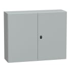 SCHNEIDER ELECTRIC - SNRNSYS3D81030DP Cassa PanelSeT S3D + piastra di fondo 800X1000X300 2porte RAL7035