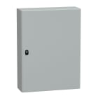 SCHNEIDER ELECTRIC - SNRNSYS3D8620 Cassetta in acciaio montata a parete, PanelSeT S3D, porta piena, senza piastra di montaggio, 800x600x200mm, IP66, IK10