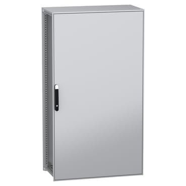 SCHNEIDER ELECTRIC - SNRNSYSFN181050 Armadio modulare a pavimento, PanelSeT SFN, acciaio decarbonizzato, 1800x1000x500 mm, IP55