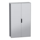 SCHNEIDER ELECTRIC - SNRNSYSFN2012402DP Armadio modulare a pavimento, PanelSeT SFN, acciaio decarbonizzato, piastra, 2000x1200x400 mm, 2 porte, IP55