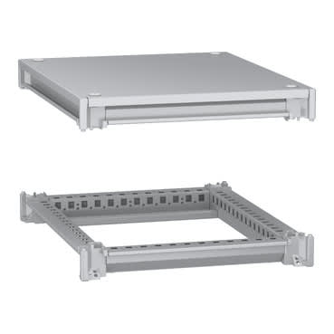 SCHNEIDER ELECTRIC - SNRNSYSFNC45 Telaio inferiore e superiore, PanelSeT SFN, per armadio elettrico L400 P500mm, tetto incluso