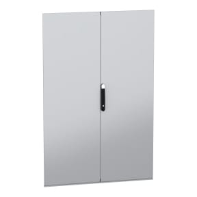 SCHNEIDER ELECTRIC - SNRNSYSFND18122D Porta piena doppia, PanelSeT SFN, PanelSeT SM, per armadio elettrico H1800 W1200mm