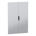SCHNEIDER ELECTRIC - SNRNSYSFND18122D Porta piena doppia, PanelSeT SFN, PanelSeT SM, per armadio elettrico H1800 W1200mm