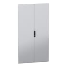 SCHNEIDER ELECTRIC - SNRNSYSFND22122D Porta piena doppia, PanelSeT SFN, Spacial SM, per armadio elettrico H2200 W1200mm