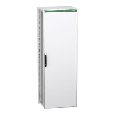 SCHNEIDER ELECTRIC - SNRNSYSFPN20750ED Armadio elettrico modulare a pavimento, Prismaset HD, acciaio decarbonizzato, 2000x700x500mm, IP55, RAL9003