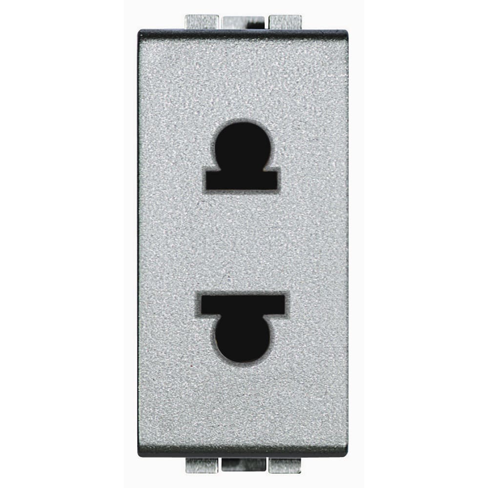 BTICINO BTINT4125 LIGHT TECH - PRESA 2P 16A EUROAMERIC D=5