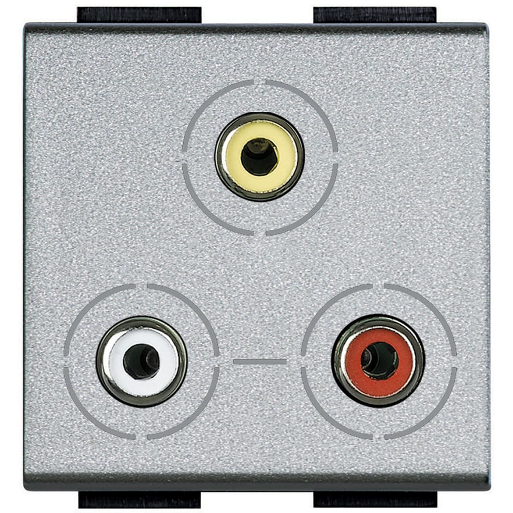 BTICINO BTINT4283 Anschlussdose RCA 3-f TECH