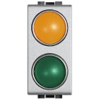 BTICINO - BTINT4372AV LIGHT TECH - PORTALAMPADA ARANCIO/VERDE