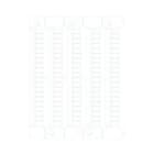 CABUR SRL CBRNU08510NIV CNU/8/51/NI/V T.100 TESS. NUM.NI V