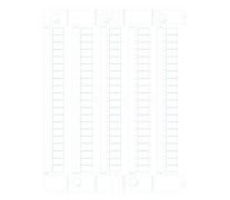 CABUR SRL - CBRNU08510U1 CNU/8/51/U1 TAB.100 TESSERE U1