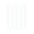 CABUR SRL CBRNU08510U1 CNU/8/51/U1 TAB.100 TESSERE U1