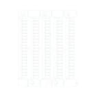 CABUR SRL - CBRNU0851501 CNU/8/501 TAB.100 TESSERE 501-550