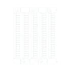 CABUR SRL - CBRNU08516V CNU/8/51/6 TAB.100 TESS NUM.6 VER