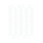 CABUR SRL - CBRNU0851FV CNU/8/51/F TAB.100 TESSERE F VER