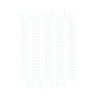CABUR SRL CBRNU0851FV CNU/8/51/F TAB.100 TESSERE F VER