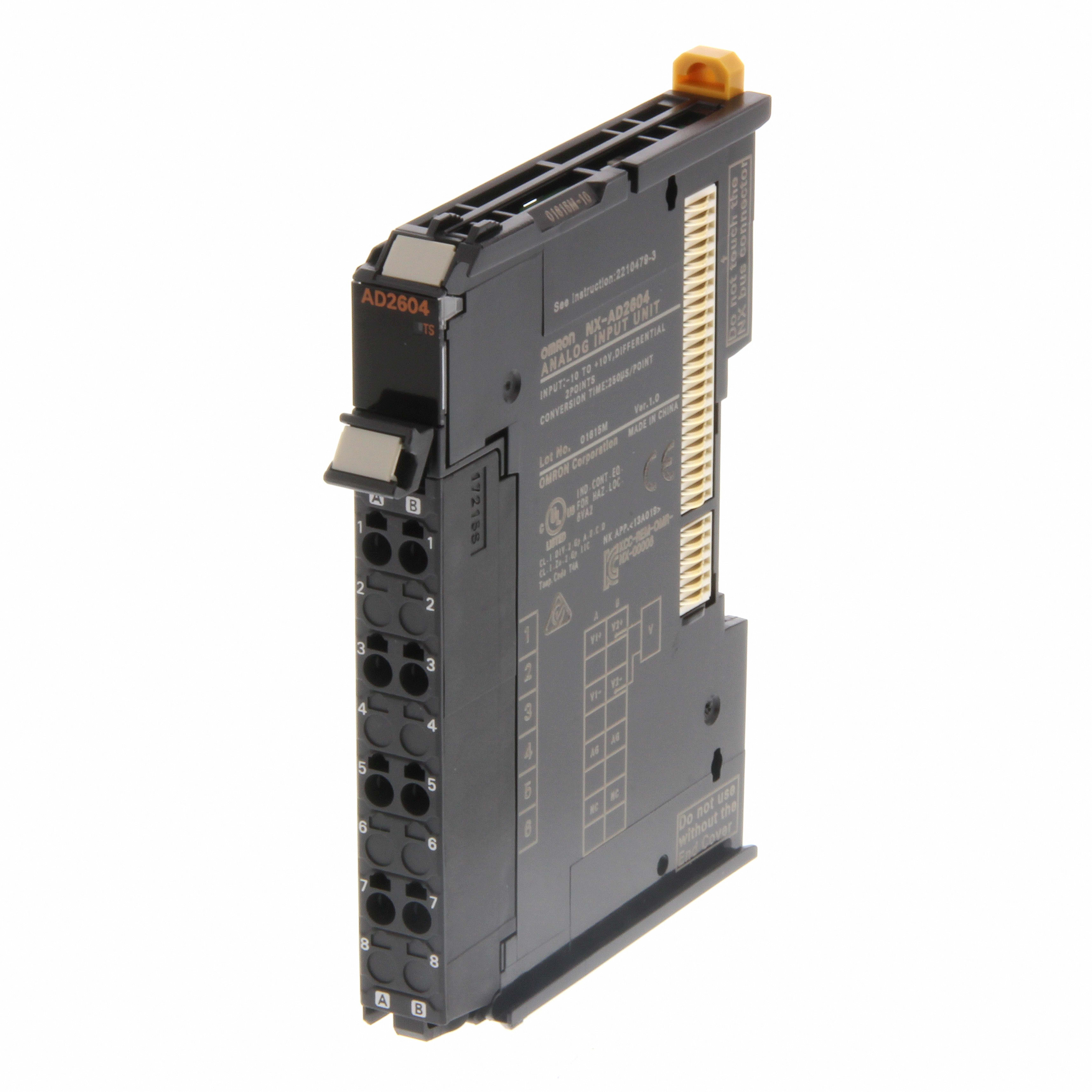 OMRON - OMRNXAD2604 PLC- NX. 2AI -10..+10V 8000 PTI