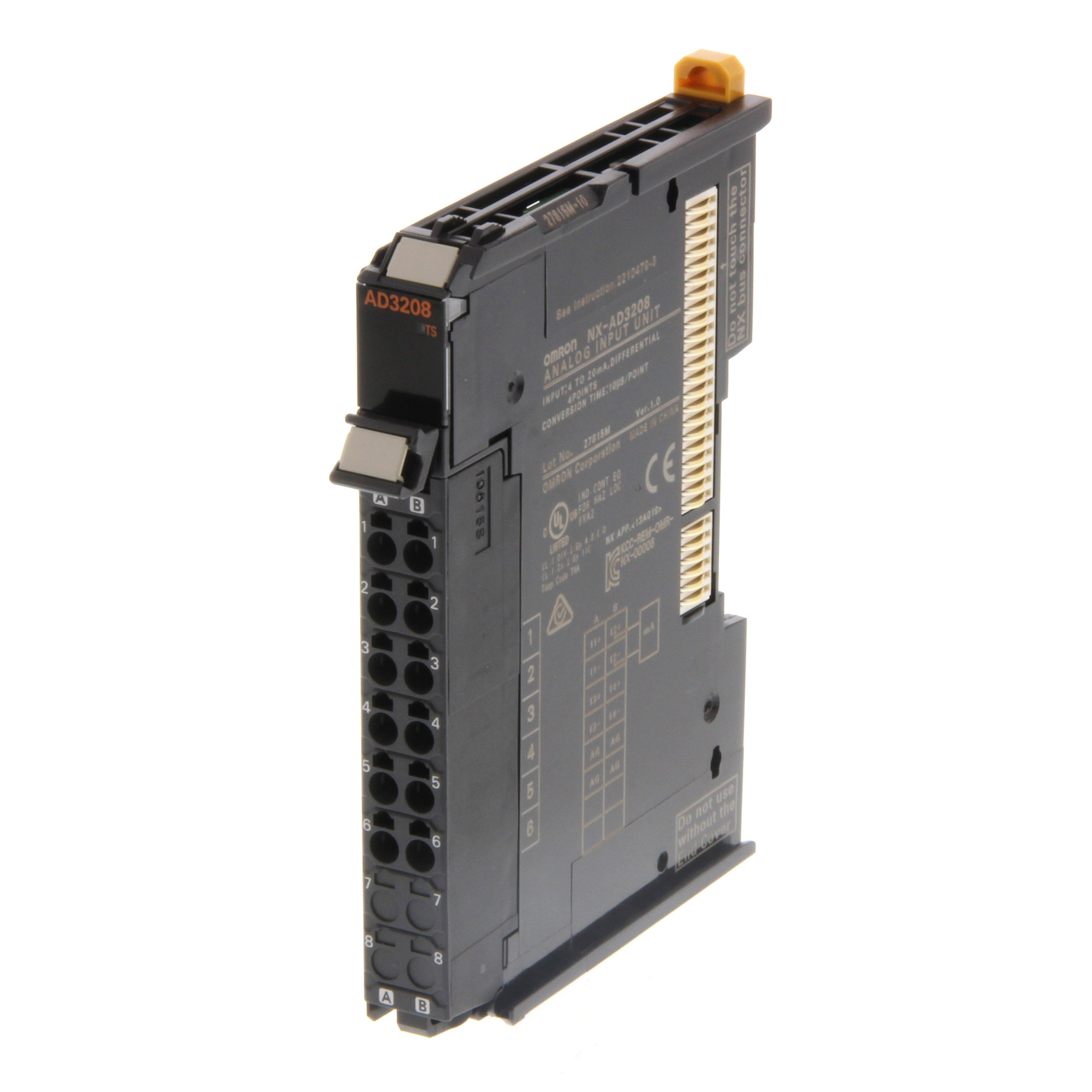 OMRON - OMRNXAD3208 PLC- NX. 4AI. 4..20MA. 30000PTI