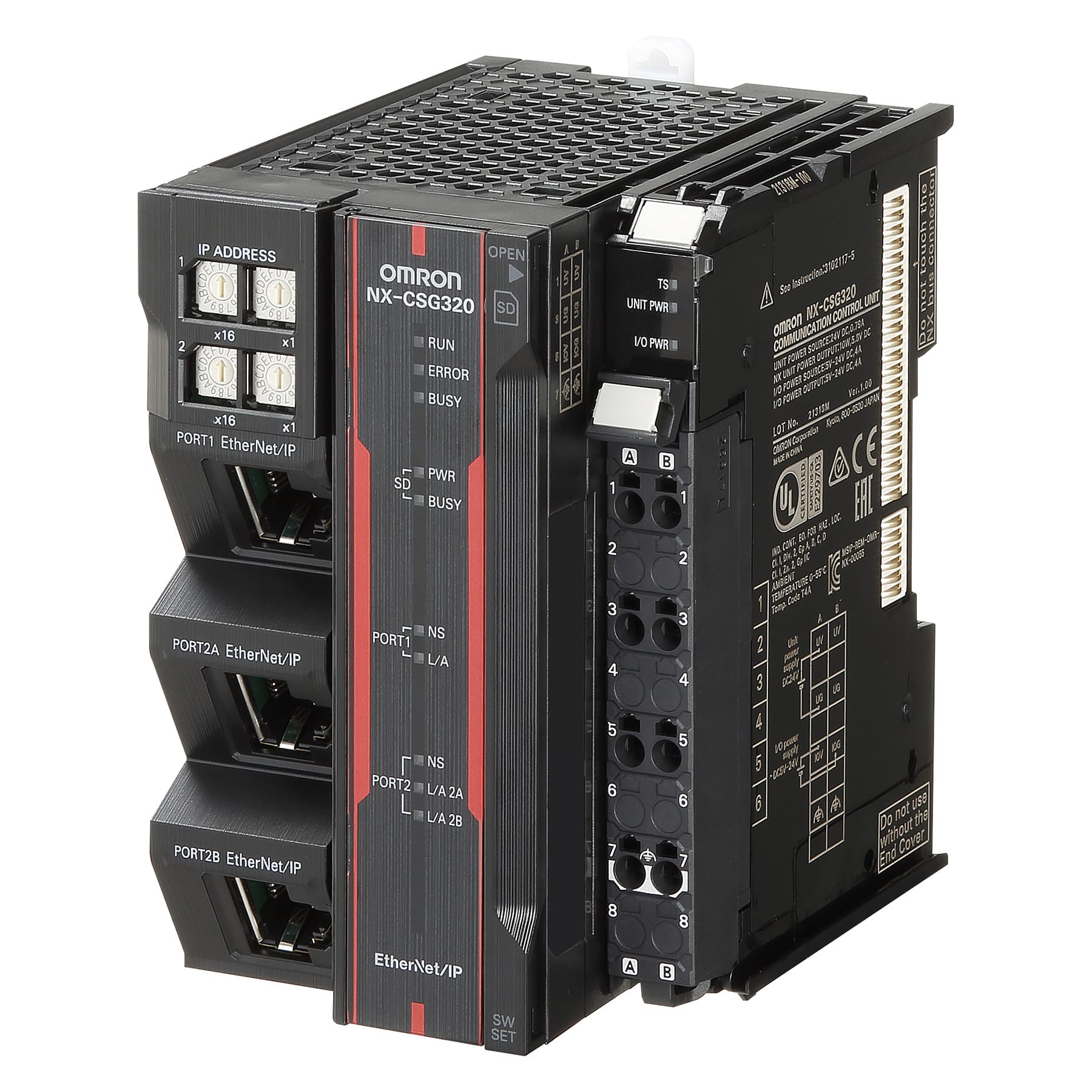 OMRON - OMRNXCSG320 Gateway di sicurezza per sicurezza CIP. slo
