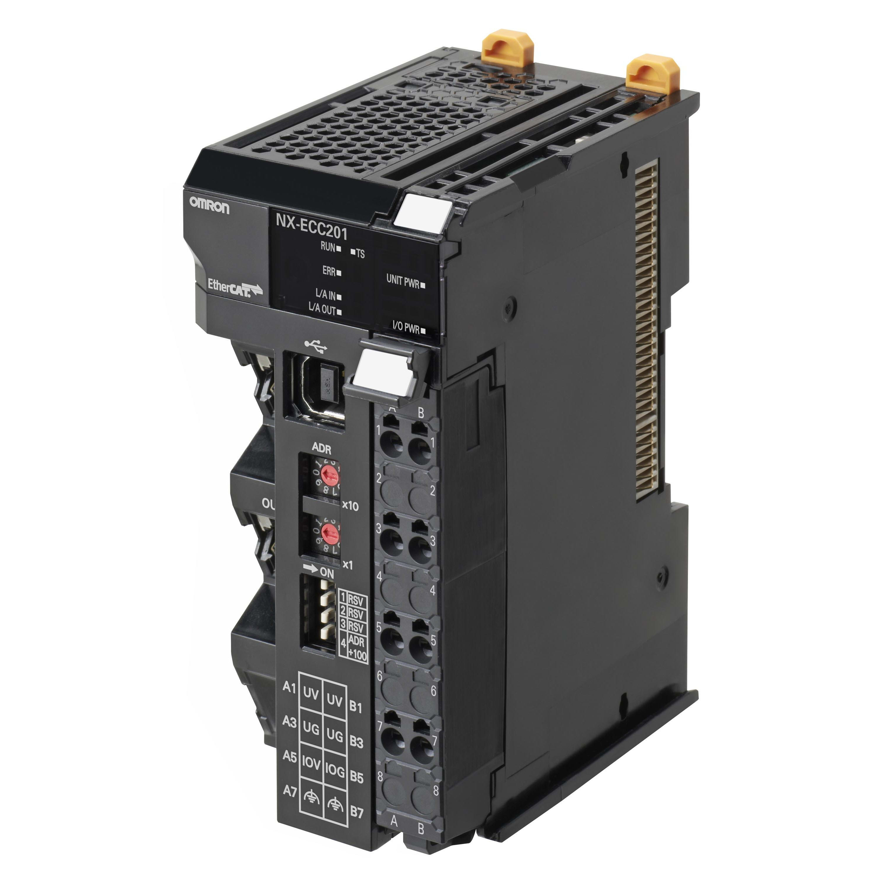 OMRON OMRNXECC201 PLC- NX. ETHERCAT COUPLER 2 PORTE