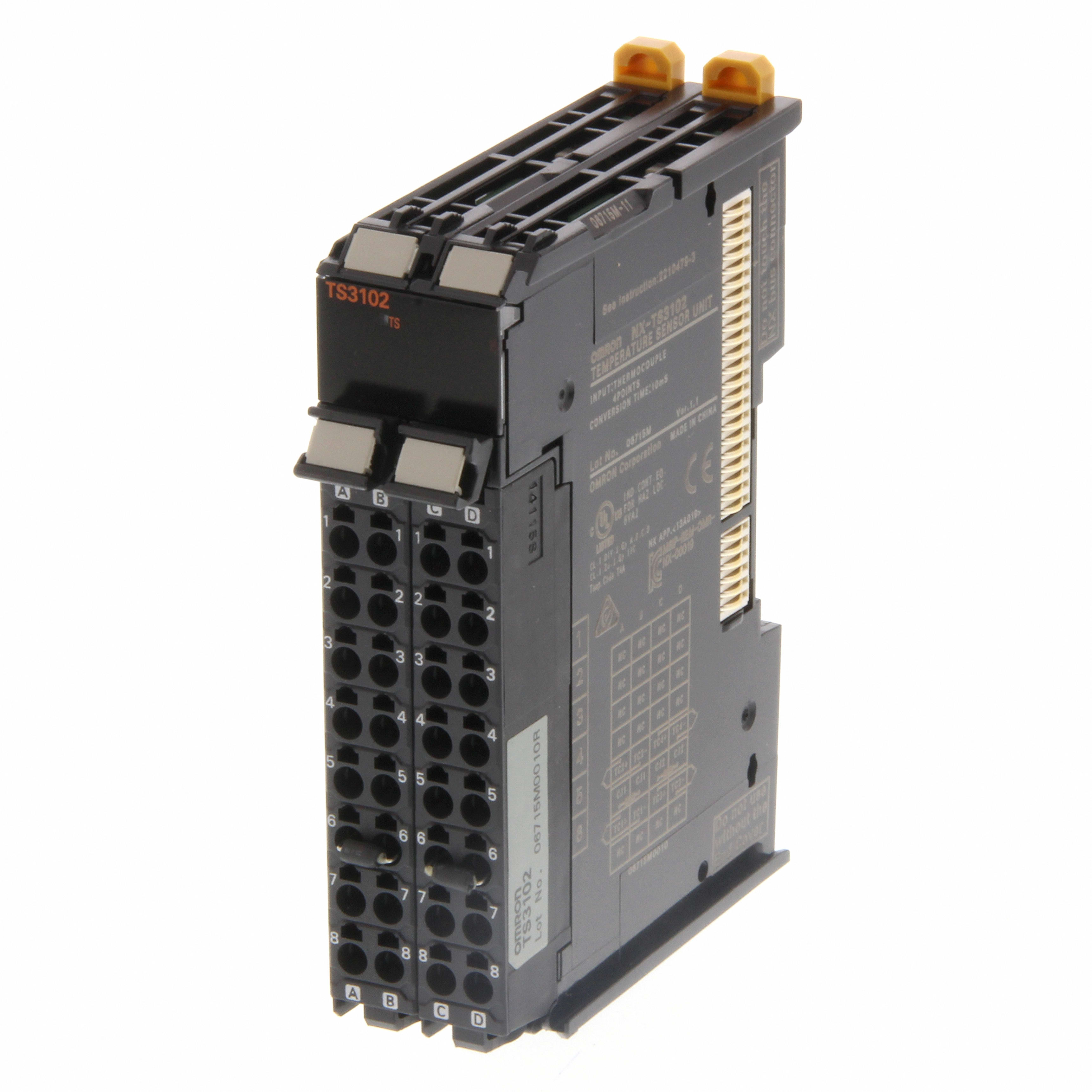 OMRON OMRNXTS3102 PLC- NX. 4AI TERMOCOPPIE. RIS 0.01 C