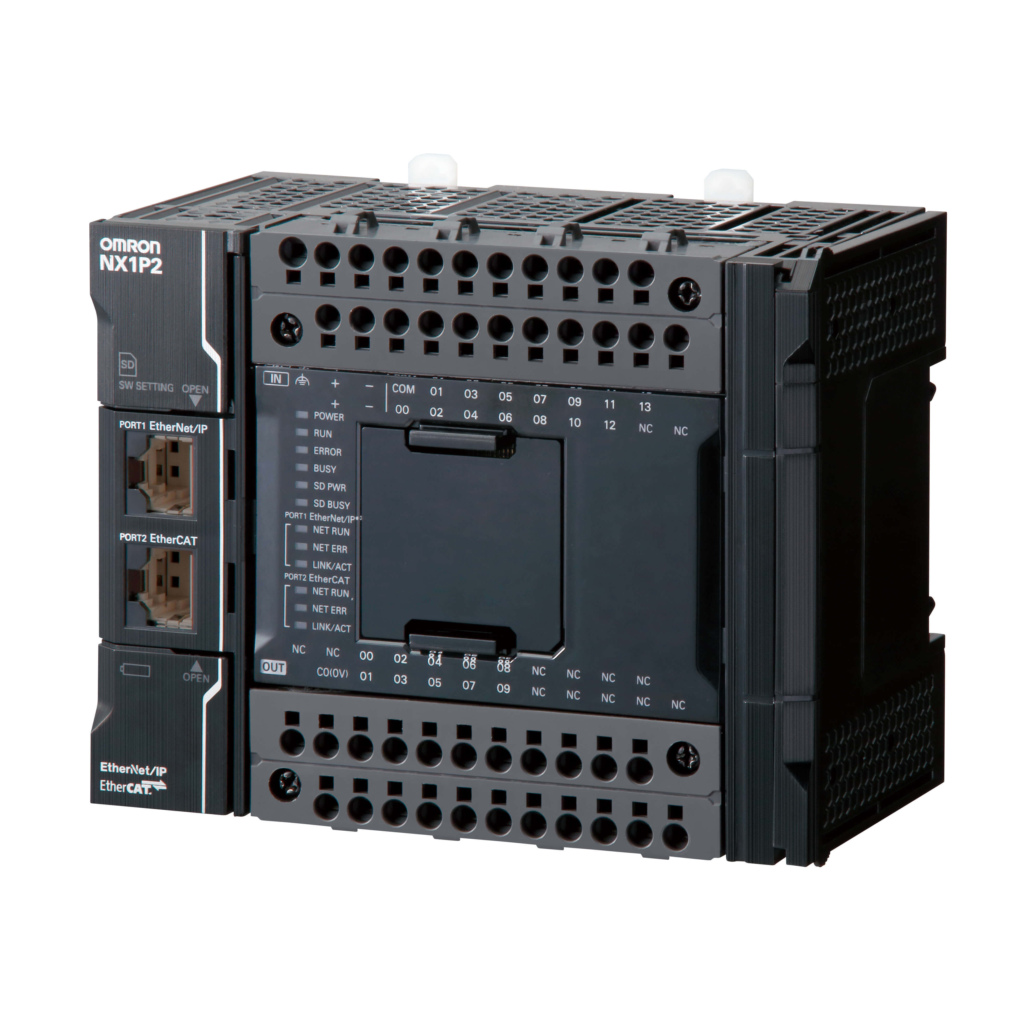 OMRON OMRNX1P29B24DT CPU SYSMAC NX1P CON 24 I / O TRANSISTOR
