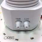 ORBIS - ORBOB136612 PLADILED METAL PIR Colore BIANCO con rivelatore di movimento, rilevamento: angolo 360°, diametro 16m ad altezza 2.5m , 230V