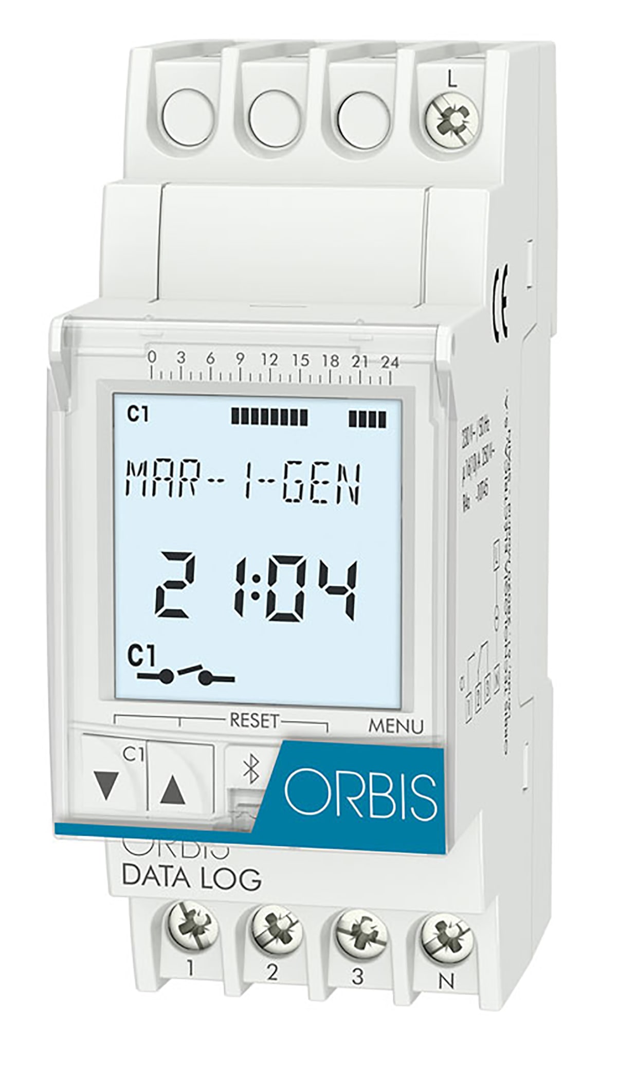 ORBIS ORBOB174012 DATA LOG INT.DIG.1RELE 230V SETT.