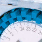 ORBIS - ORBOB291032 DUO D Interruttore orario elettromeccanico 2 moduli DIN, giornaliero, senza riserva, 230V