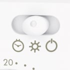 ORBIS - ORBOB326100 VIRTUS BIANCO CRONOT.GIORN.PARETE DIP SW