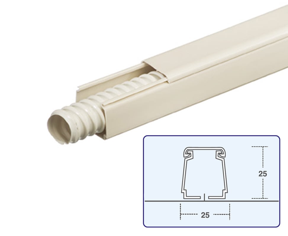 ORBIS - ORBOB573000 CB252 Canalina 25x25 mm ,lunghezza 2 m