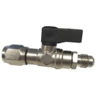 ORBIS - ORBOB576039 RBCR407 Raccordo bombola con rubinetto per R32 attacco F 1/2"ACME SX - M1/4"